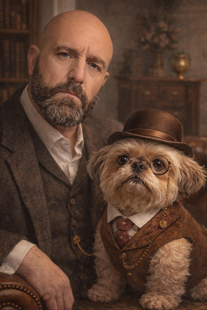 Head of House with Stanley